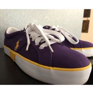 Purple/Yellow Polo